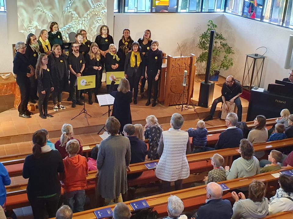 Erntedank 2024 Bichelsee: Joyful-Singers